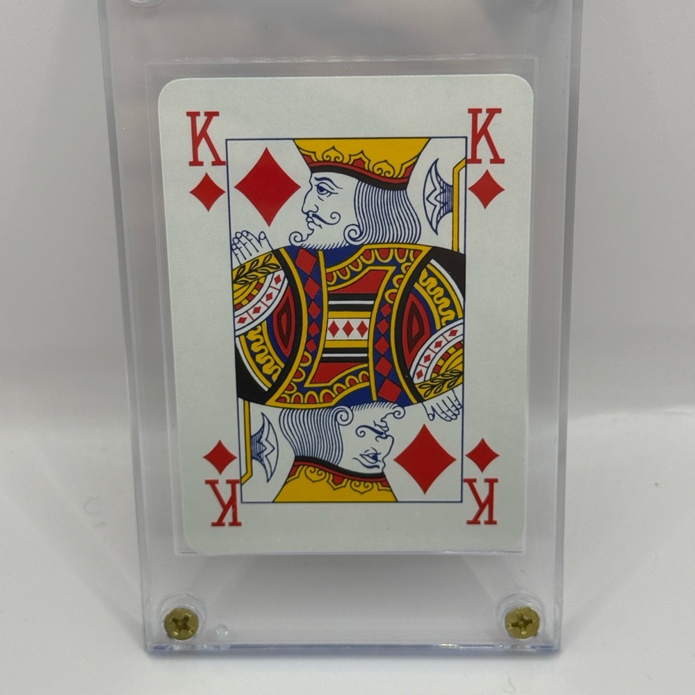 Playing Card - Gucci King Of Diamonds - Picture 2 of 2
